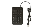 Tastatur - Nedis - numpad / keypad - black - Numpad - Sort - KBNM100BK