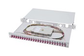 Netværkstilbehør - DIGITUS 1U - Fiber Optic Sliding Splice Box - DN-96332-4