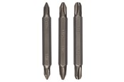 Bor & bits - Bosch 3 dele Dobbeltklingesæt (PH, PH) - 2609255961