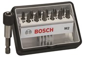 Bor & bits - Bosch Robust Line bitsæt M ekstra hård med 12+1 dele - 2607002564