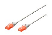 Netværkskabel - DIGITUS CAT 6 U-UTP Patch Cord - 1m - Hvid - 1m - DK-1617-010/WH