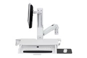 Skærmholder - Ergotron StyleView Combo Arm with Worksurface & Pan - 45-583-216