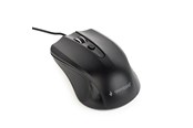 Mus - Gembird Wired optical mouse 4B-01 - Mus - Optisk - 4 knapper - Sort - MUS-4B-01