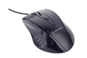Mus - Gembird Wired optical mouse 4B-02 - Mus - Optisk - 4 knapper - Sort - MUS-4B-02