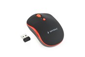 Mus - Gembird Wireless optical mouse 4B-03 - Mus - Optisk - 4 knapper - Rød - MUSW-4B-03-R