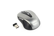 Mus - Gembird Wireless optical mouse 4B-04 - Mus - Optisk - 4 knapper - Grå - MUSW-4B-04-BG