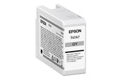 Blæk, Toner & Forbrugsstoffer - Epson Singlepack Gray T47A7 UltraChrome Pro 10 ink - C13T47A700