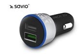 Mobil - Adaptere & Opladere - Savio SA-06/B car power adapter - SA-06/B