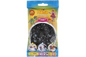 Kreativt Legetøj - Hama Ironing beads - Black 1000 pcs - 207-18