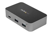 USB hub - StarTech.com 3-Port USB-C Hub with LAN Port - 10Gbps - 2xA & 1xC - Powered - hub - 3 ports USB hub - 3 ports - Grå - HB31C2A1CGS