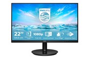 Skærm - 22" Philips V-line 221V8A - 1920x1080 (FHD) - 75Hz - VA - 221V8A/00