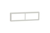 Lauritz Knudsen - LK FUGA Base 63 Design ramme 2x2 modul, lysegrå - 560D5140