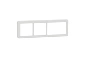 Lauritz Knudsen - LK FUGA Base 63 Design ramme 3½ modul, hvid - 560D6435