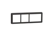 Lauritz Knudsen - LK FUGA Base 63 Design ramme 3½ modul, koksgrå - 560D8435