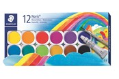 Hobby artikler - Staedtler Noris Maleskrin M/Pensel 12 ass./Boks - 888 NC12