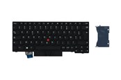 Tastatur - Lenovo - notebook replacement keyboard - with Trackpoint - France - black - Bærbar tastatur - til udskiftning - Fransk - Sort - 01YP011
