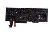 Tastatur - Lenovo Chicony - Bærbar tastatur - til udskiftning - Tysk - Sort - 01YP612