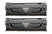 RAM - Patriot Viper Steel DDR4-3200 - 64GB - CL16 - Dual Channel (2 pcs) - Intel XMP - Grå - PVS464G320C6K