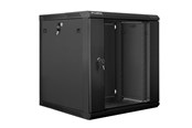 Rack skabe - Lanberg WF01-6612-10B - 12U Rack Cabinet with Glass Door - WF01-6612-10B