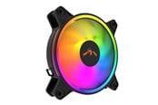 Kabinet Køler - DUTZO KURA 120 ARGB Bundle Version - Kan kun forbindes til controller - Kabinet køler - 120mm - Sort med RGB LED lys - 24 dBA - KURA120-5VRGB-Bundle