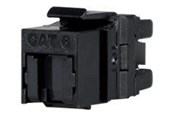 Netværkstilbehør - Solarix modular insert - SXKJ-6-UTP-BK-NA