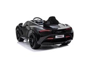 Elbil - Nordic Play Elbil McLaren 720S 12V, med EVA-hjul og lædersæde, sort - 805-759