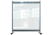 Boligindretning - Nobo  Premium Plus klar PVC beskyttende skrivebordsafskærmning 770x860mm - 1915547