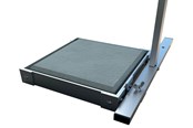 Kontordeler - Nobo  Premium Plus klar PVC beskyttende afskærmning flisevægt-ramme - 1915556