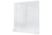 Kontordeler - Nobo  klar akryl beskyttende afskærmning. 700x850mm - 1915489