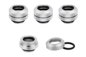 Gør-det-selv vandkøling - Corsair Hydro X Series XF Hardline Fitting 12MM OD Chrome - CX-9052000-WW