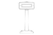 Systemtilbehør (kølepasta mv.) - Zebra MP6000 ACCESSORY POLE DISPLAY MNTR - MX201-SI00WW