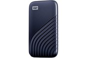 SSD - SANDISK WD My Passport SSD - 1TB - Blå - Ekstern SSD - WDBAGF0010BBL-WESN