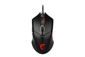 Mus - MSI Maus Clutch GM08 Gaming Maus Black USB - Mus - Optisk - 6 knapper - Sort - S12-0401800-CLA