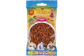 Kreativt Legetøj - Hama Ironing beads-Brown 1000 pcs - 207-20