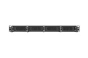 Rack skabe - Lanberg AK-1203-B - 1U - Brush Panel - AK-1203-B