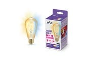 Smart Home - WiZ Tunable ST64 E27 Amber Smart Filamentpære - Dæmpbart varmt til koldt hvidt LED-lys - 929003018722