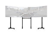 Vægbeslag, AV-Beslag & AV-Møbler - Next Level Racing Free Standing Triple Monitor Stand - mounting kit - Max 70 kg - recommended for 65" - NLR-A010