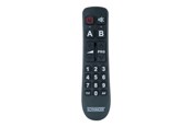 Fjernbetjening - Schwaiger 2 in 1 universal remote control - black - UFB1100533