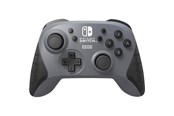 Spil tilbehør - HORI Wireless Rechargable Horipad - Grey - Wireless Controller - Nintendo Switch - 0873124008647