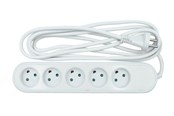 Strømforsyning - Nordic Quality Power 5-way socket w/dummyhole (D). Strømforsyning - ATX - 80 Plus - KF-DB-05(dummy) 3M