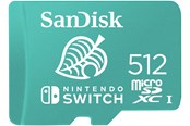 Hukommelseskort - SANDISK Nintendo Switch microSD - 100MB/s - 512GB - Animal Crossing edition - SDSQXAO-512G-GNCZN