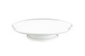 Borddækning - Pillivuyt kagefad på fod 30 cm - Hvid - 23055