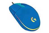 Mus - Logitech G102 LIGHTSYNC - Blue - Gaming Mus - Optisk - 6 knapper - Sort med RGB lys - 910-005801