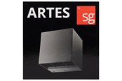 Lamper - SG Armaturen Artes udendørs væglampe 8W LED 3000K, hvid - 641701