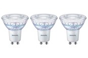 Lyskilder - Philips LED pære Spot 2,6W/922-927 (35W) 36° WarmGlow Dæmpbar 3-pak GU10 *DEMO* - 929002065556