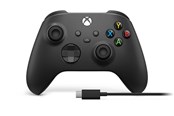 Spil tilbehør - Microsoft Xbox - Carbon Black + USB-C Cable - Wireless Controller - Microsoft Xbox One - 1V8-00002