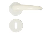 Beslag & hængsler - Home>it Plast dørgreb - hvid - 13394