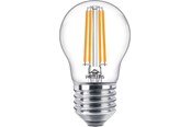 Lyskilder - Philips LED pære Classic Krone 6,5//827 (60W) klar E27 - 929002029055