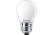 Lyskilder - Philips LED pære Classic Krone 6,5W/827 (60W) mat E27 - 929002029255