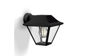 Lamper - Philips Alpenglow udendørs væglampe, ned, sort - 915005382101